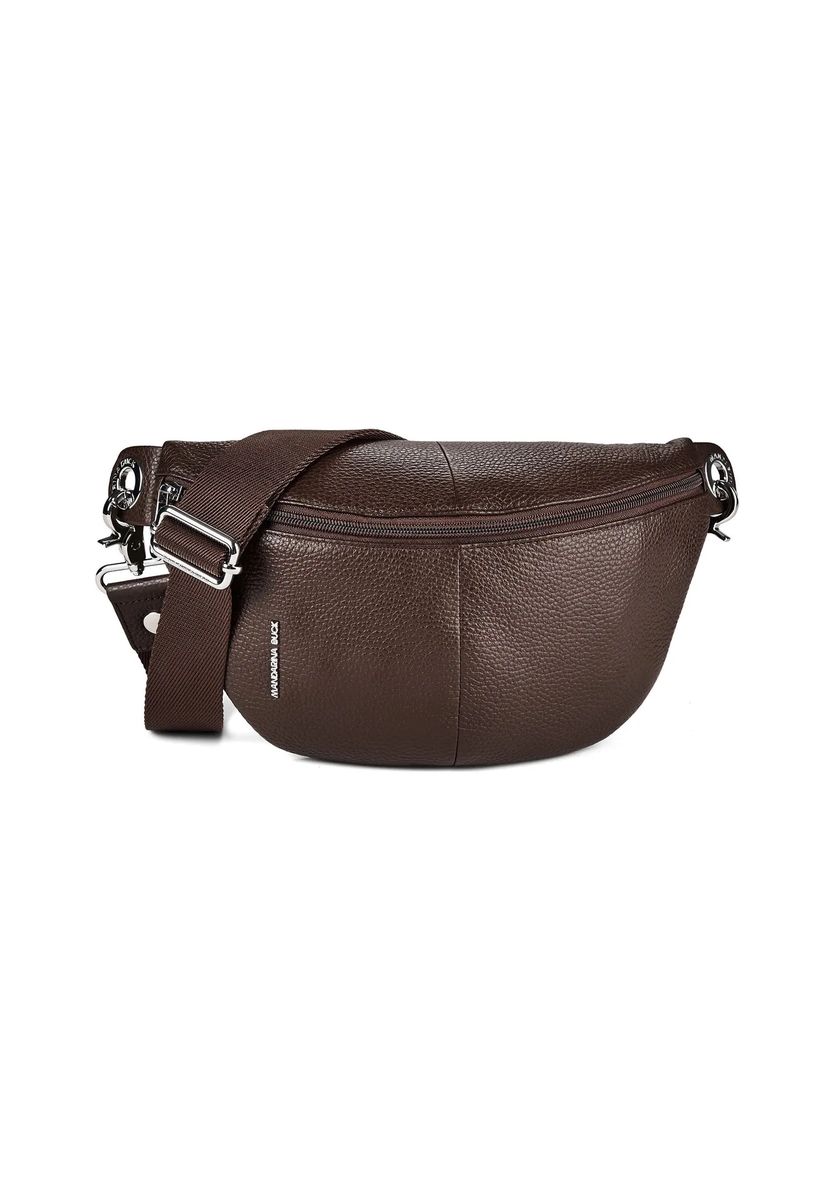 Strukturierte Leder-Gürteltasche