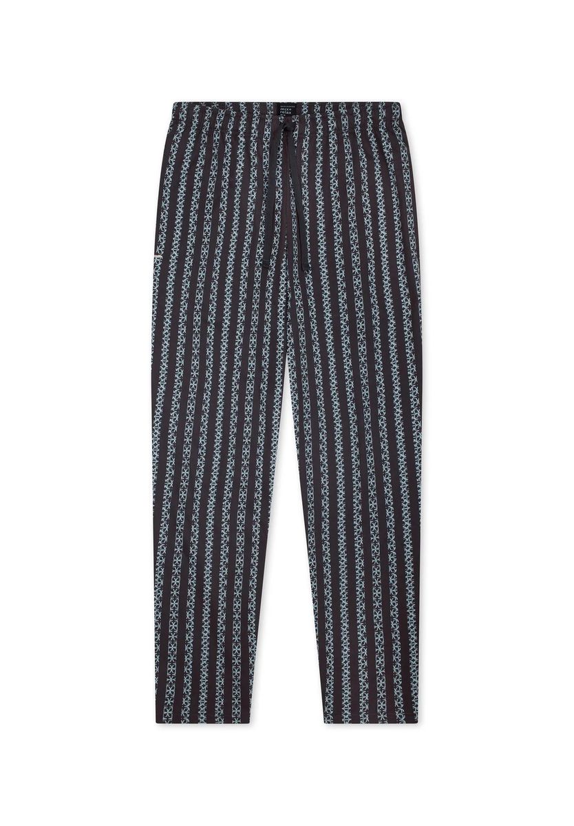 Gemusterte Loungehose aus Bio-Baumwolle