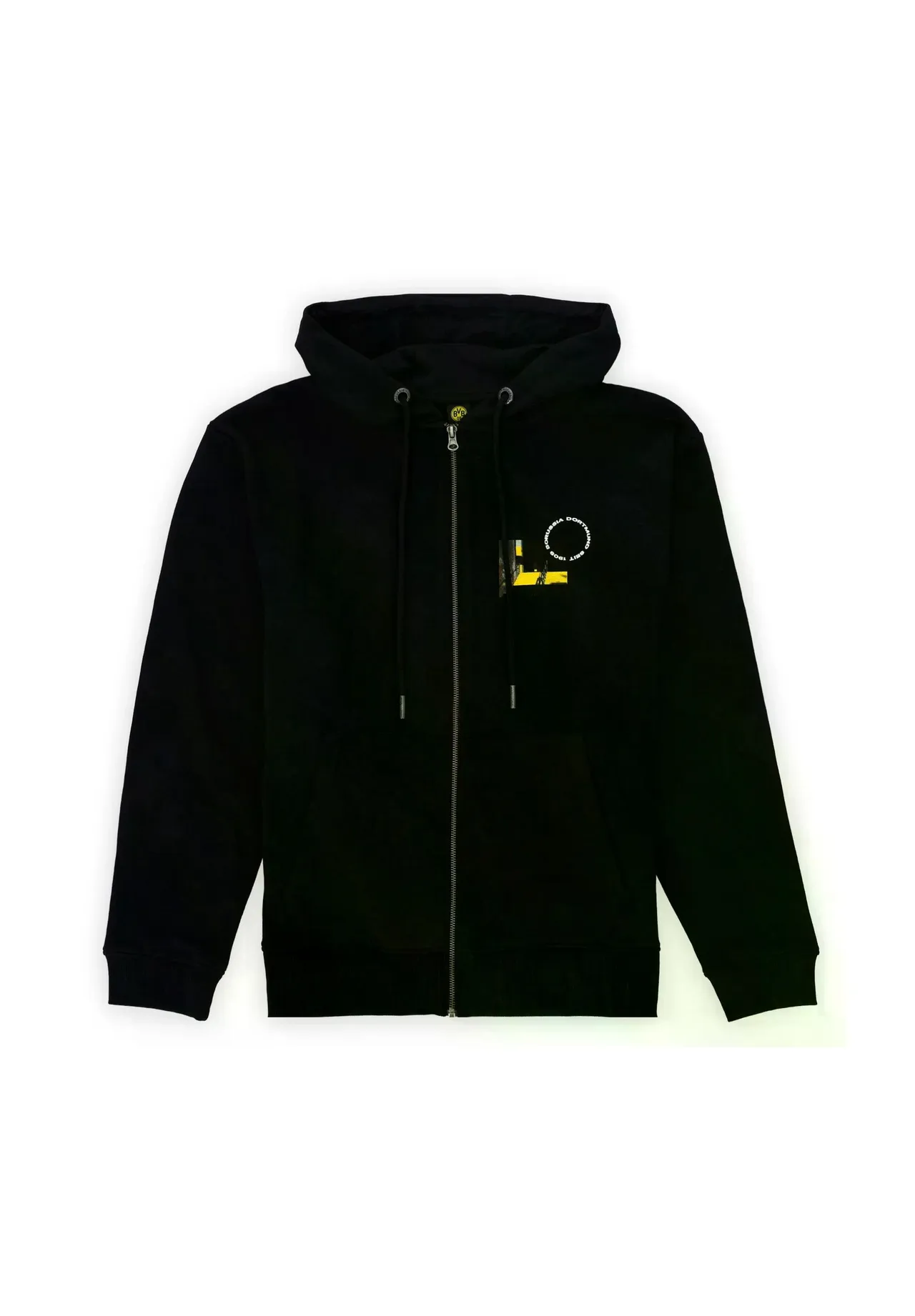 Kapuzensweatjacke mit Grafikprint