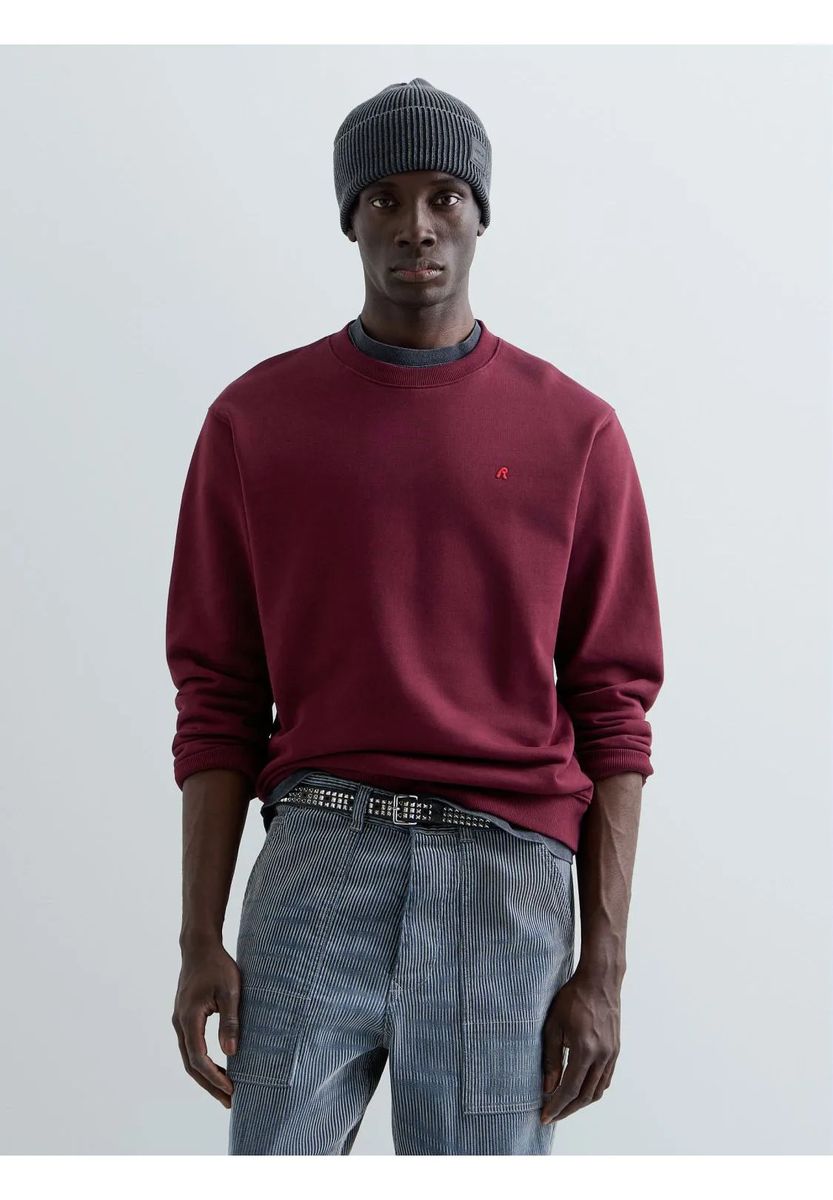 Klassisches Sweatshirt aus Baumwollmix