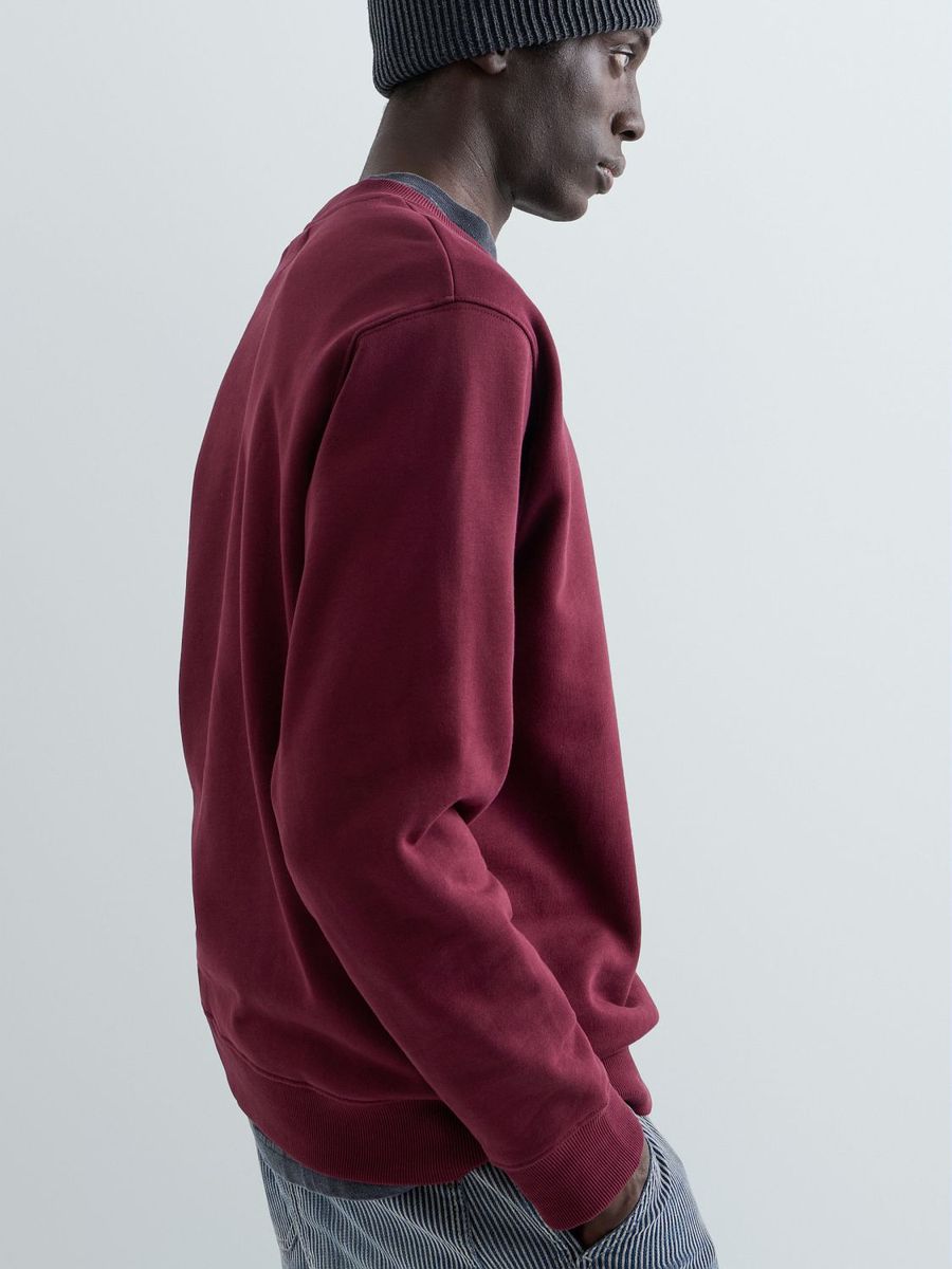 Klassisches Sweatshirt aus Baumwollmix