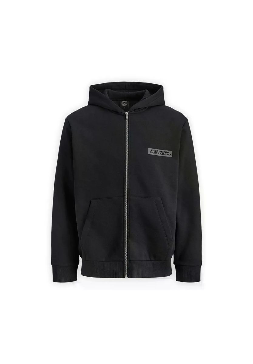 Minimalistischer Zip-Hoodie mit Logo