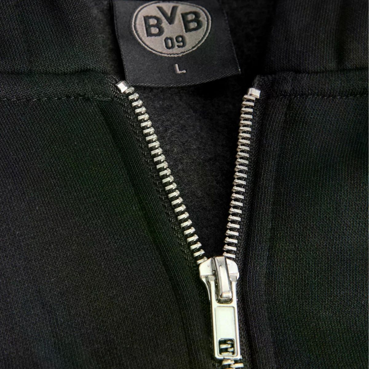 Minimalistischer Zip-Hoodie mit Logo