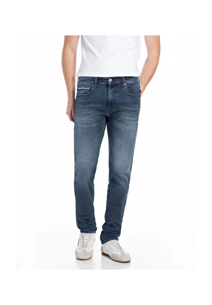 Five-Pocket-Jeans mit geradem Bein
