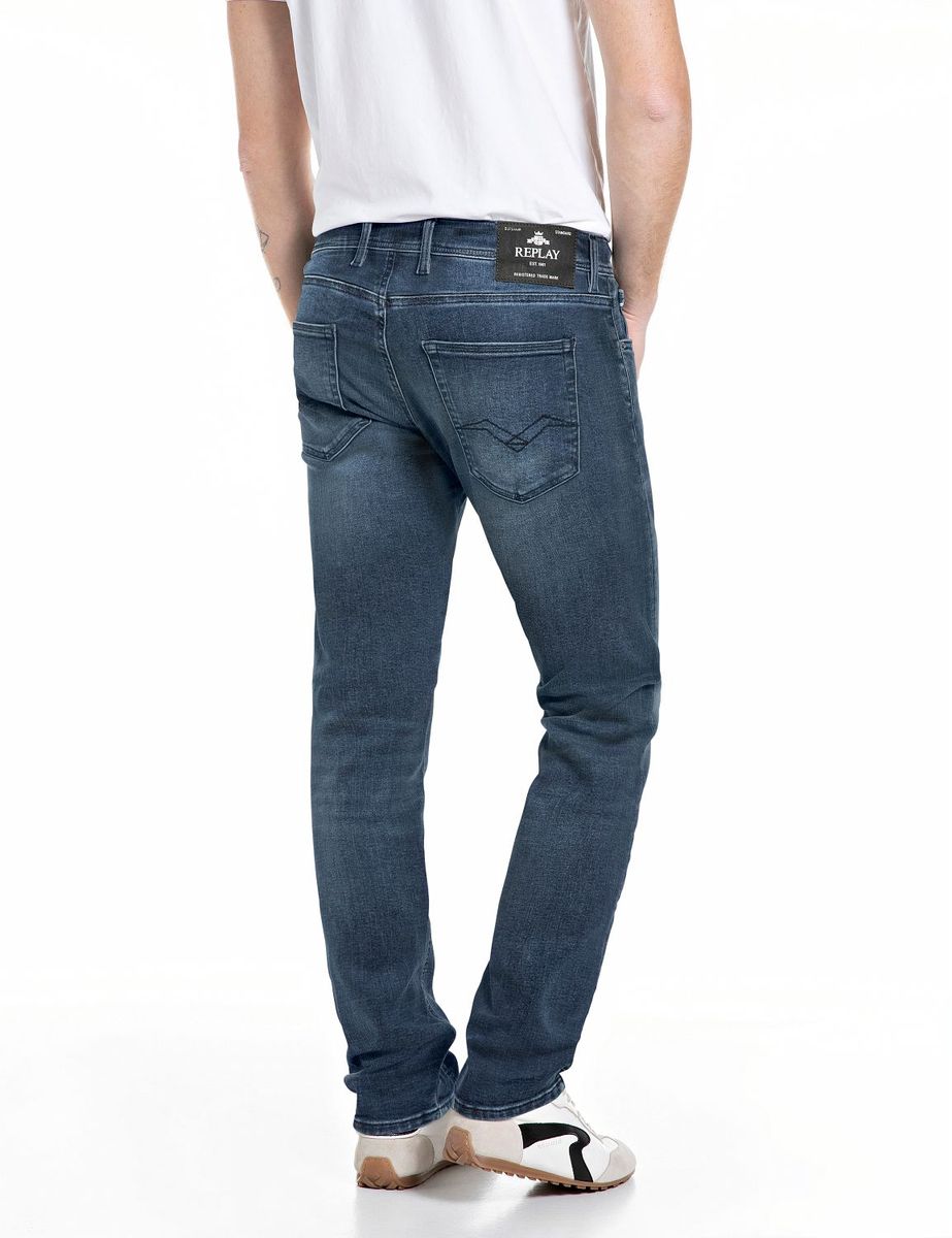 Five-Pocket-Jeans mit geradem Bein