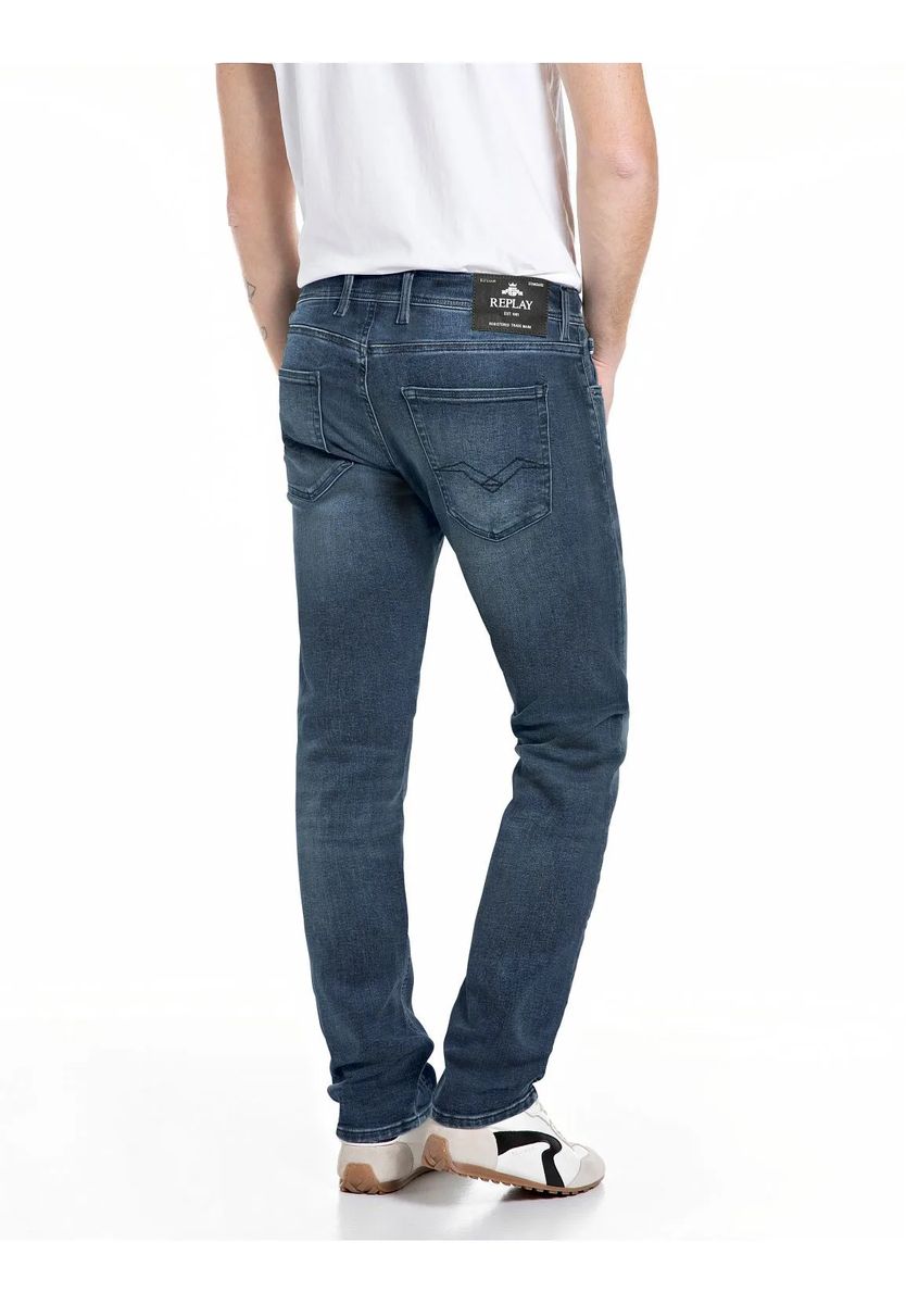 Five-Pocket-Jeans mit geradem Bein