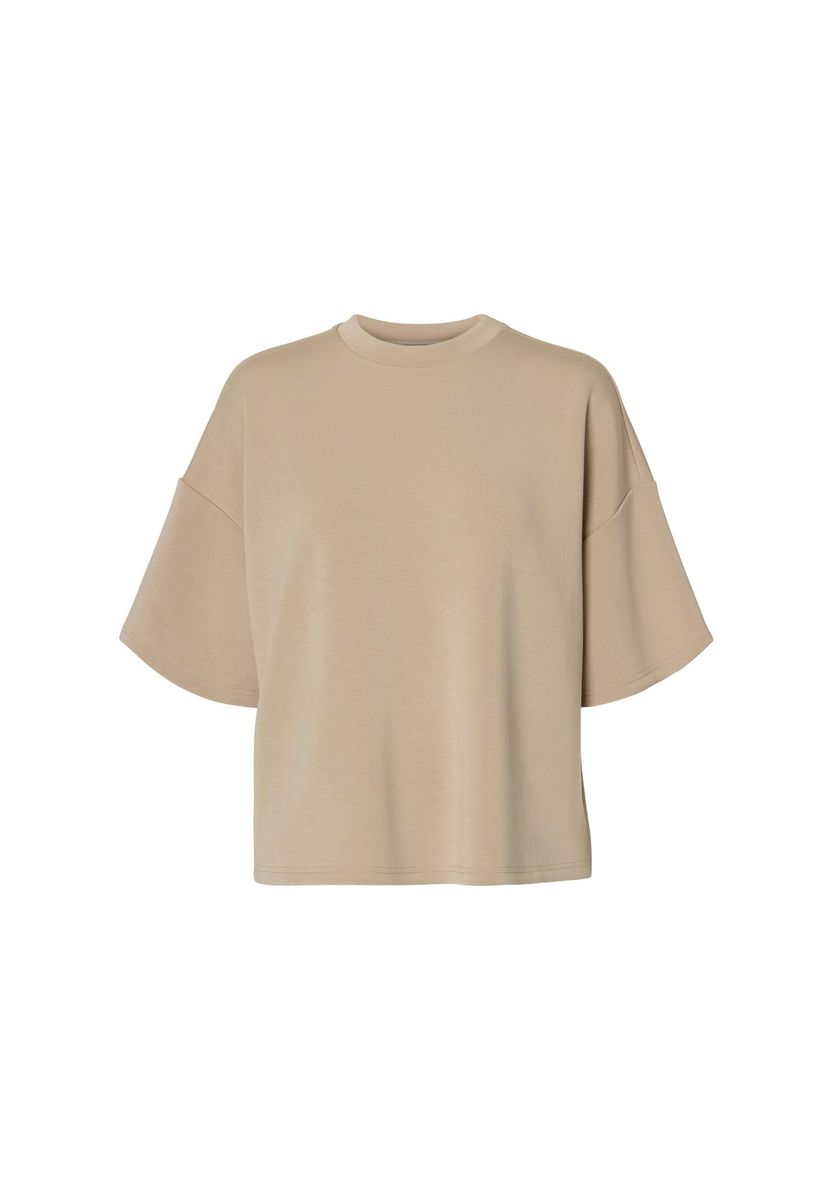 SELECTED FEMME Shirt, Halbarm, für Damen, beige, M