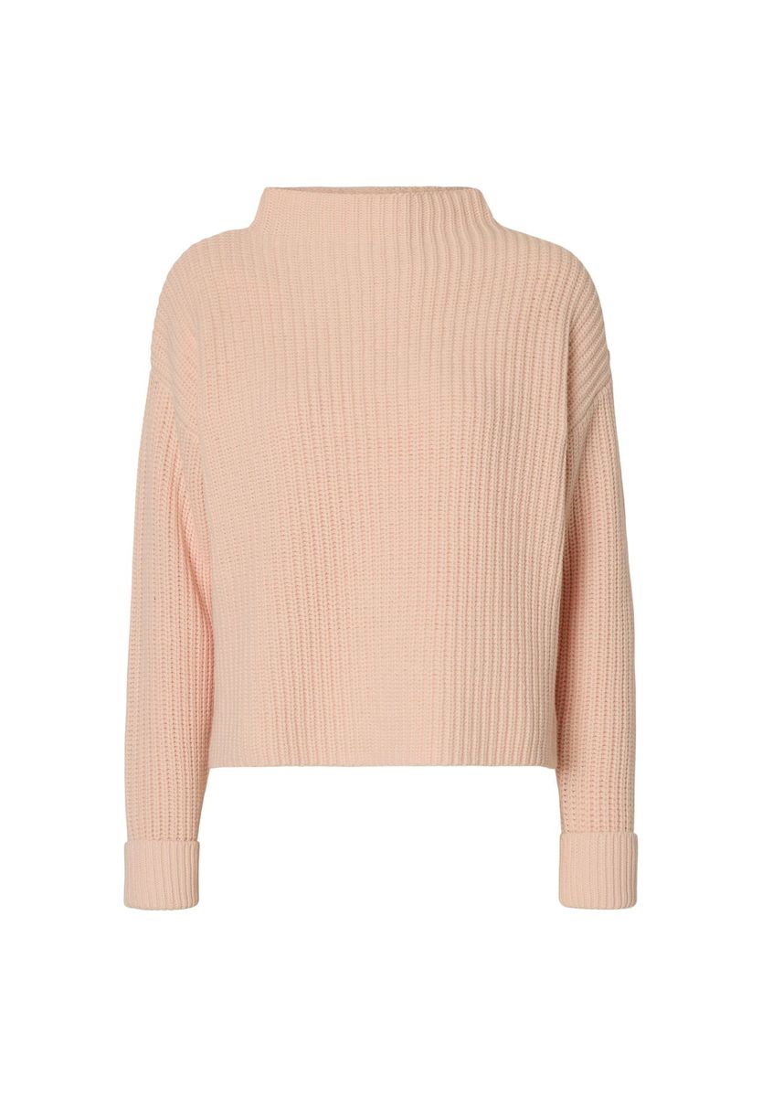 SELECTED FEMME Strickpullover Selma, Stehkragen, für Damen, orange, M