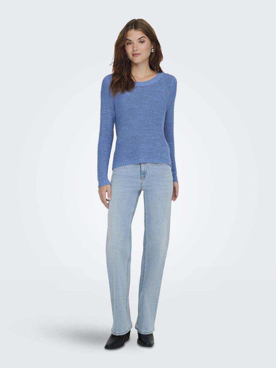 Klassischer leichter Strickpullover