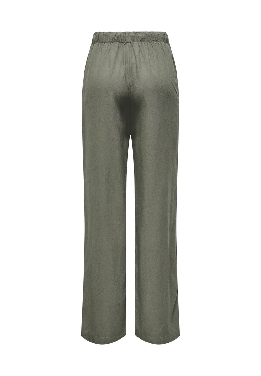 Hose aus Leinenmischgewebe mit entspannter Passform