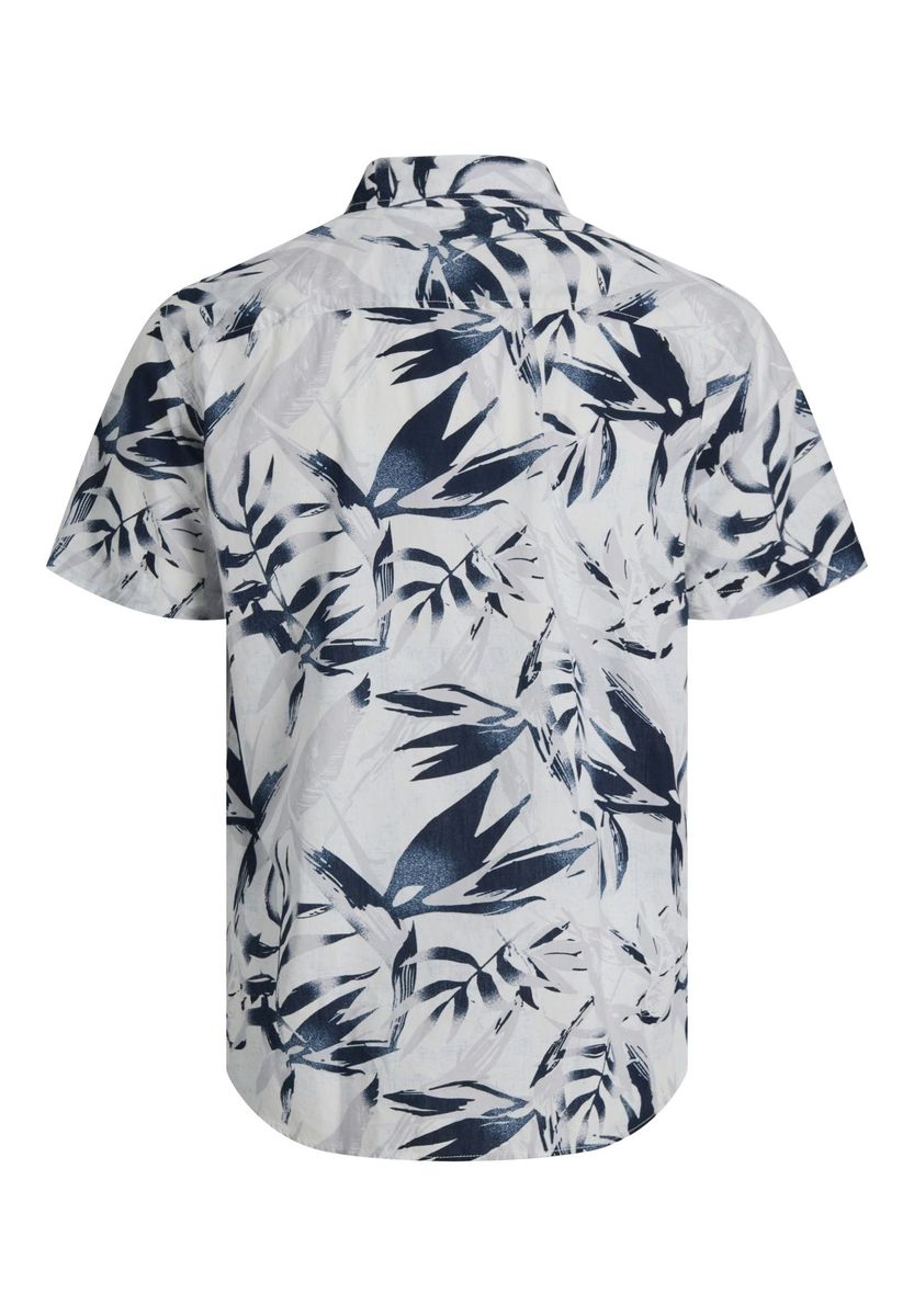 Kurzärmliges Hemd mit tropischem Print