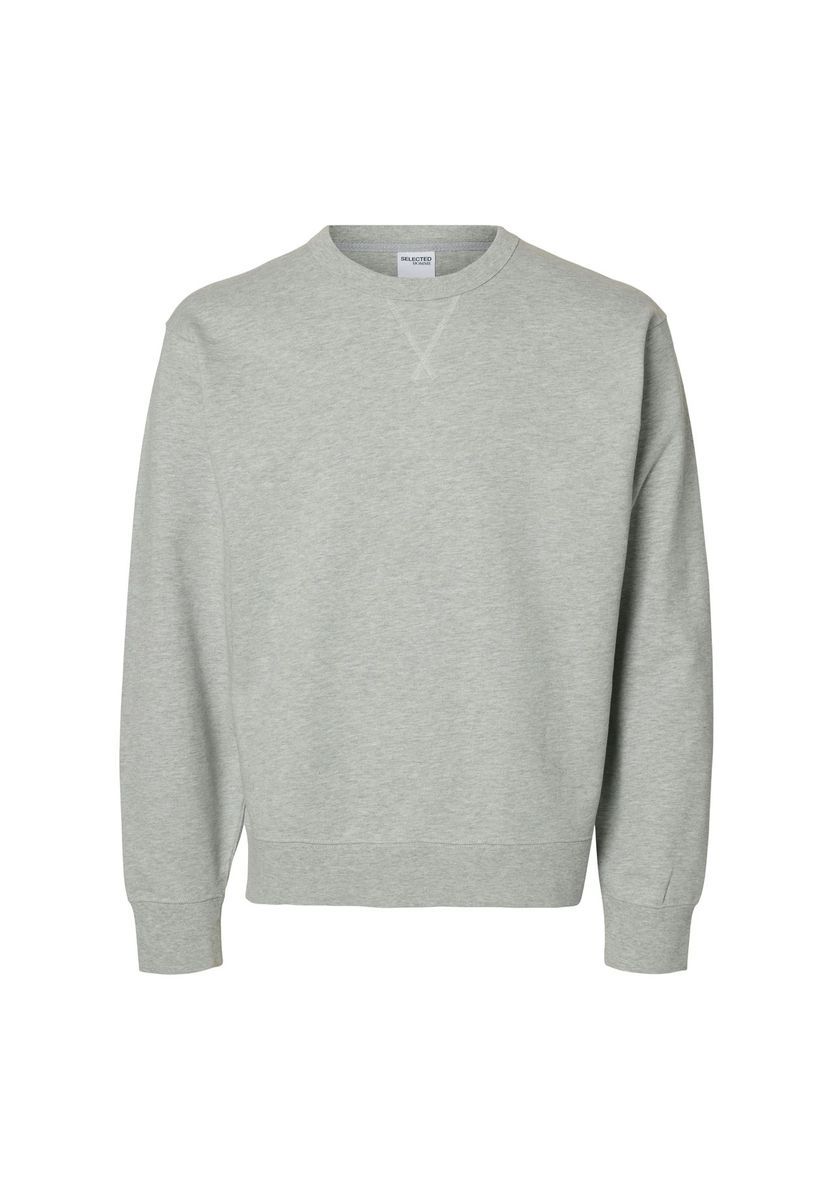 Klassisches Sweatshirt aus Baumwolle mit lockerer Passform