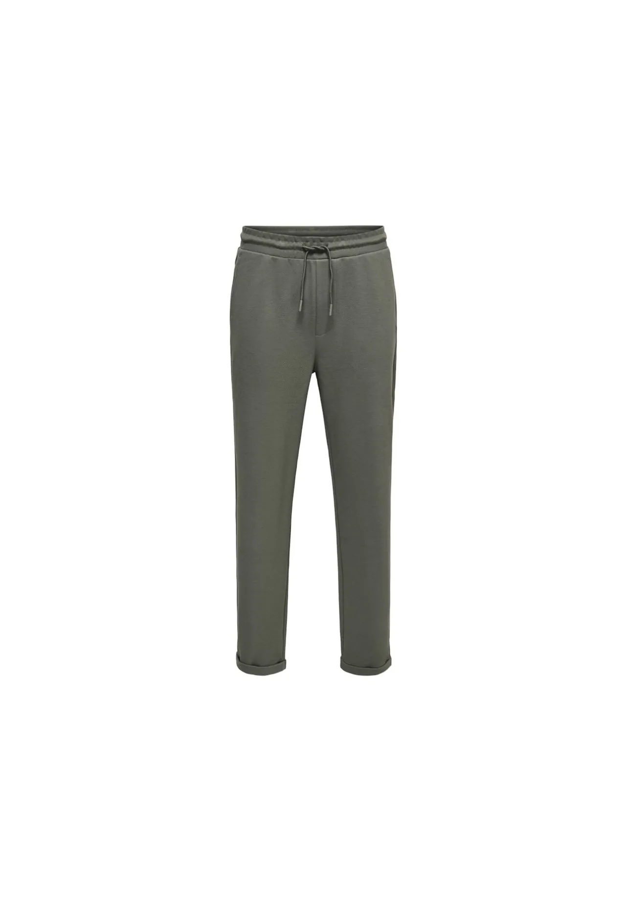 Schmal geschnittene Jogginghose mit Kordelzug