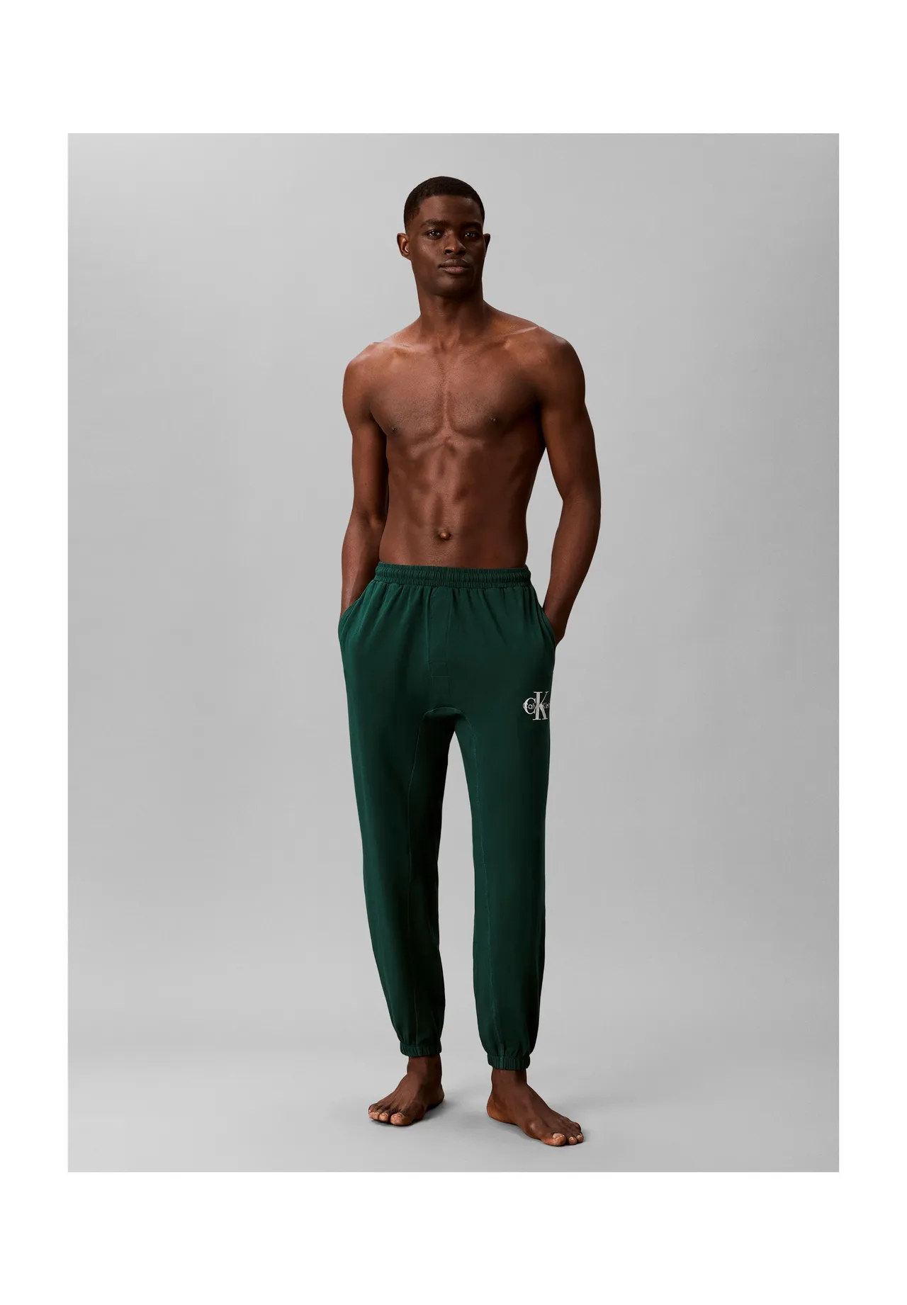 Bequeme Logo-Schlafanzughose im Jogger-Stil