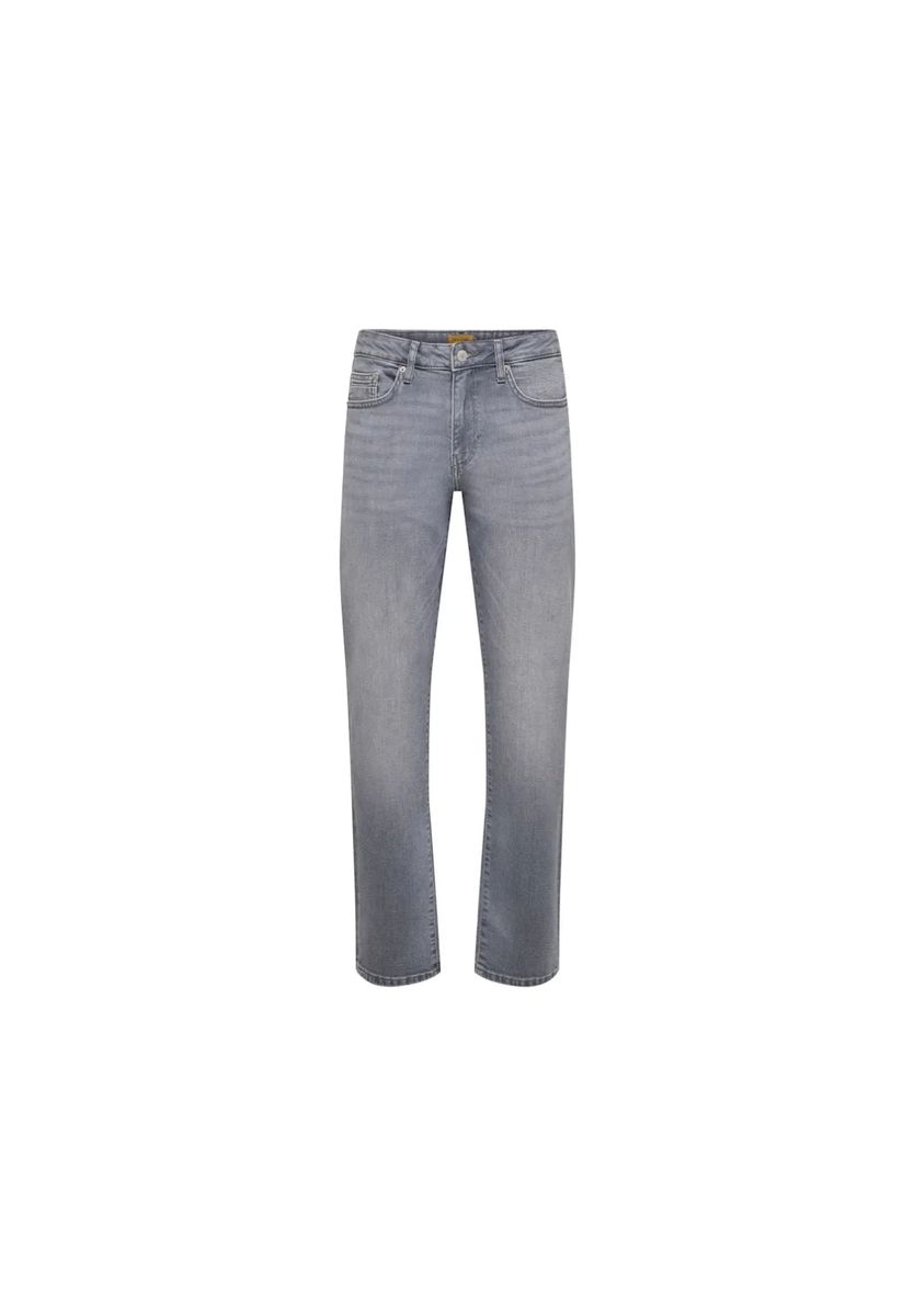Graue Jeans mit normaler Passform