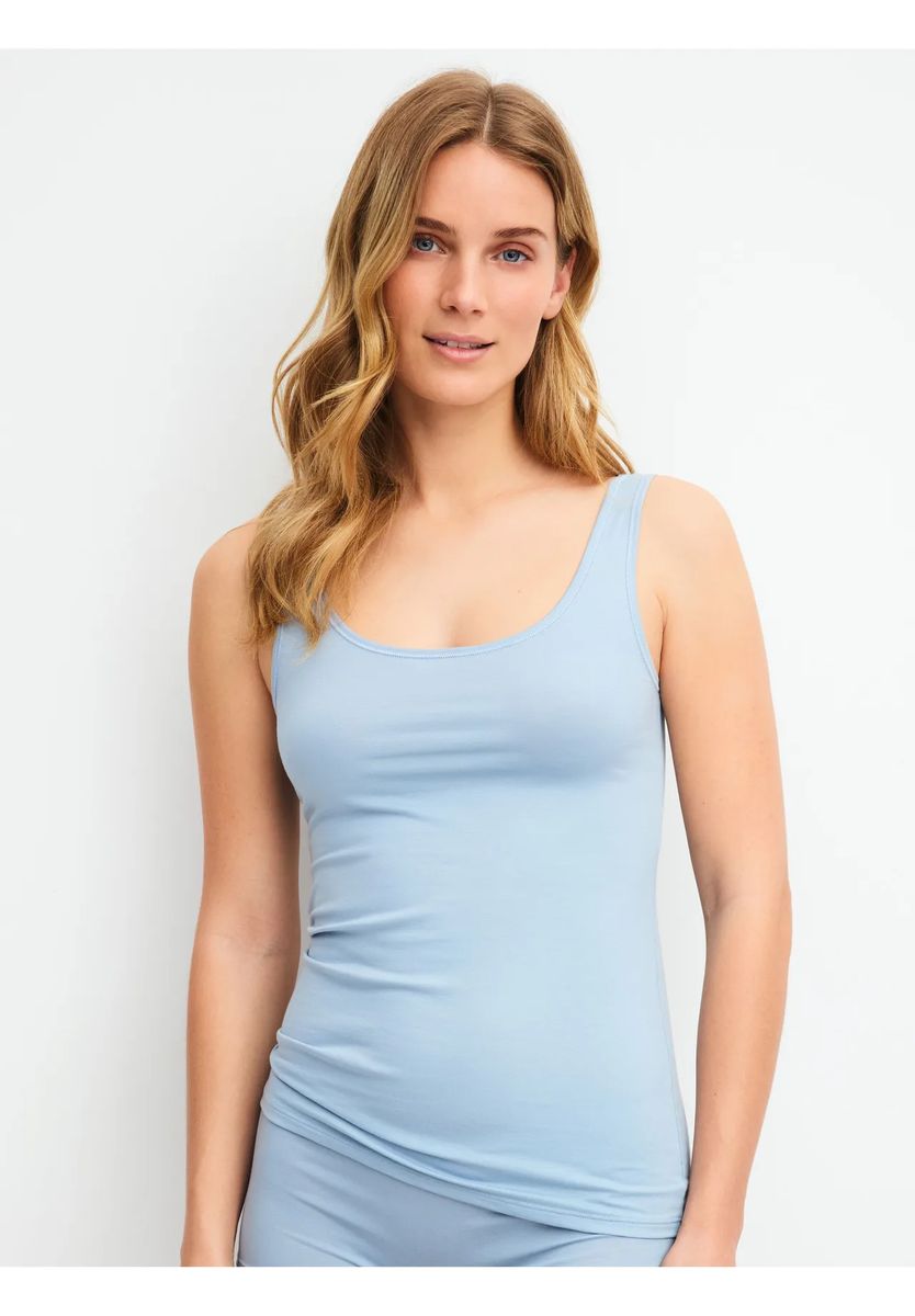 Essentielles Jersey-Tanktop mit Rundhalsausschnitt