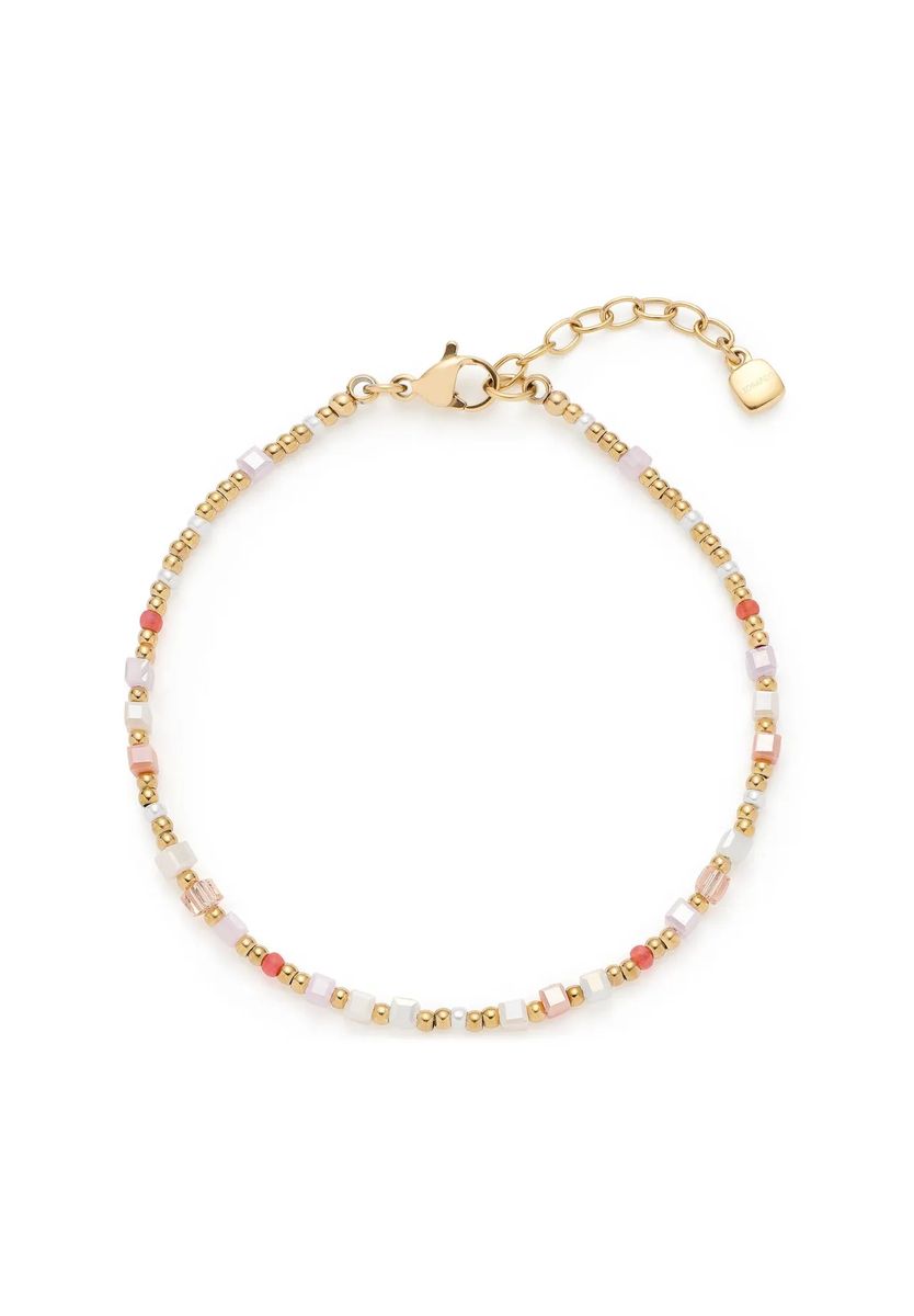 Zartes Armband mit Perlenmix
