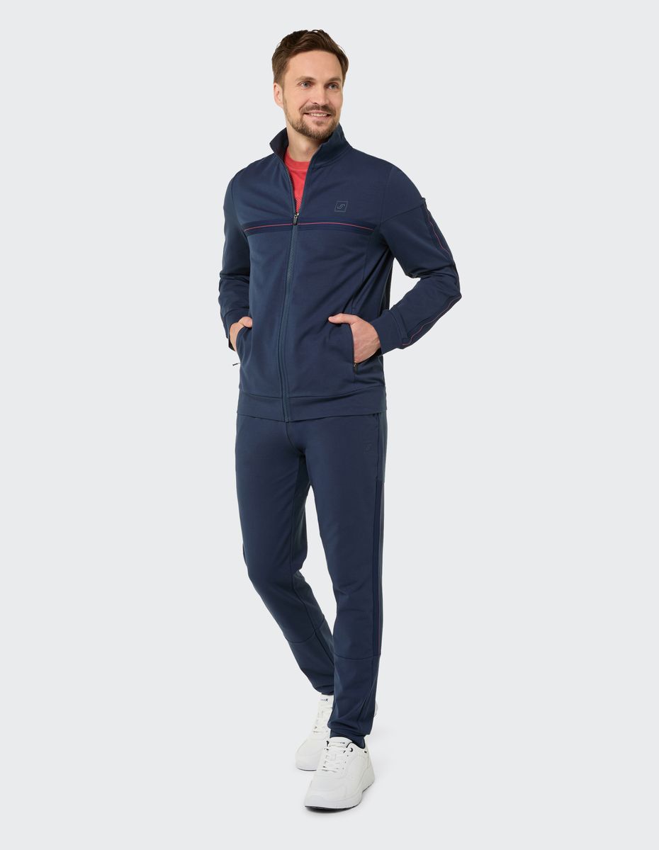 Funktionale Zipper-Jacke mit Stehkragen
