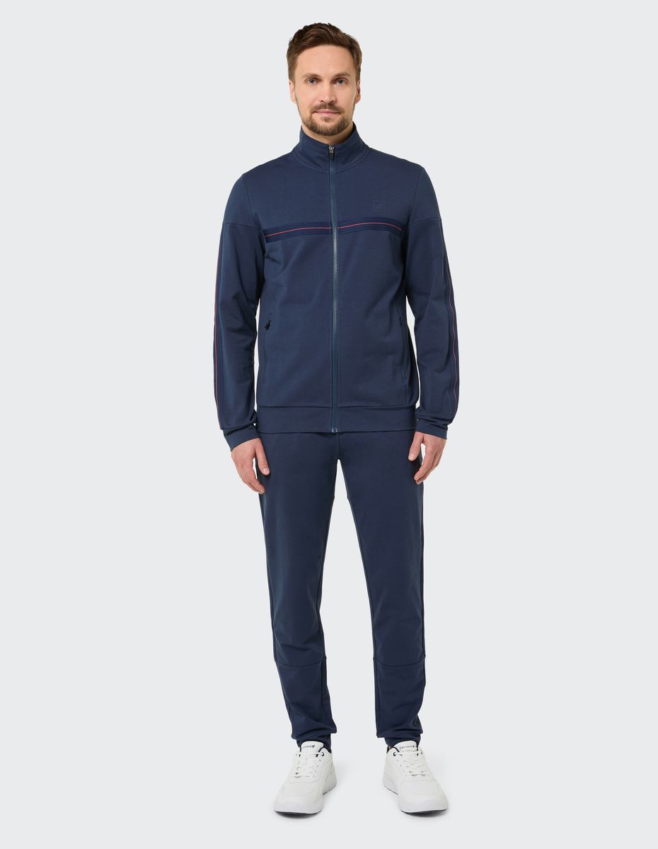 Funktionale Zipper-Jacke mit Stehkragen