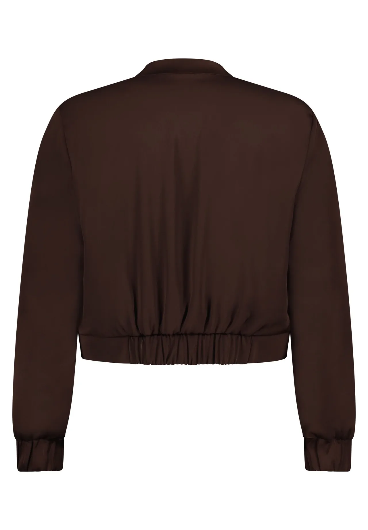Kurzer Blouson in Satin-Optik