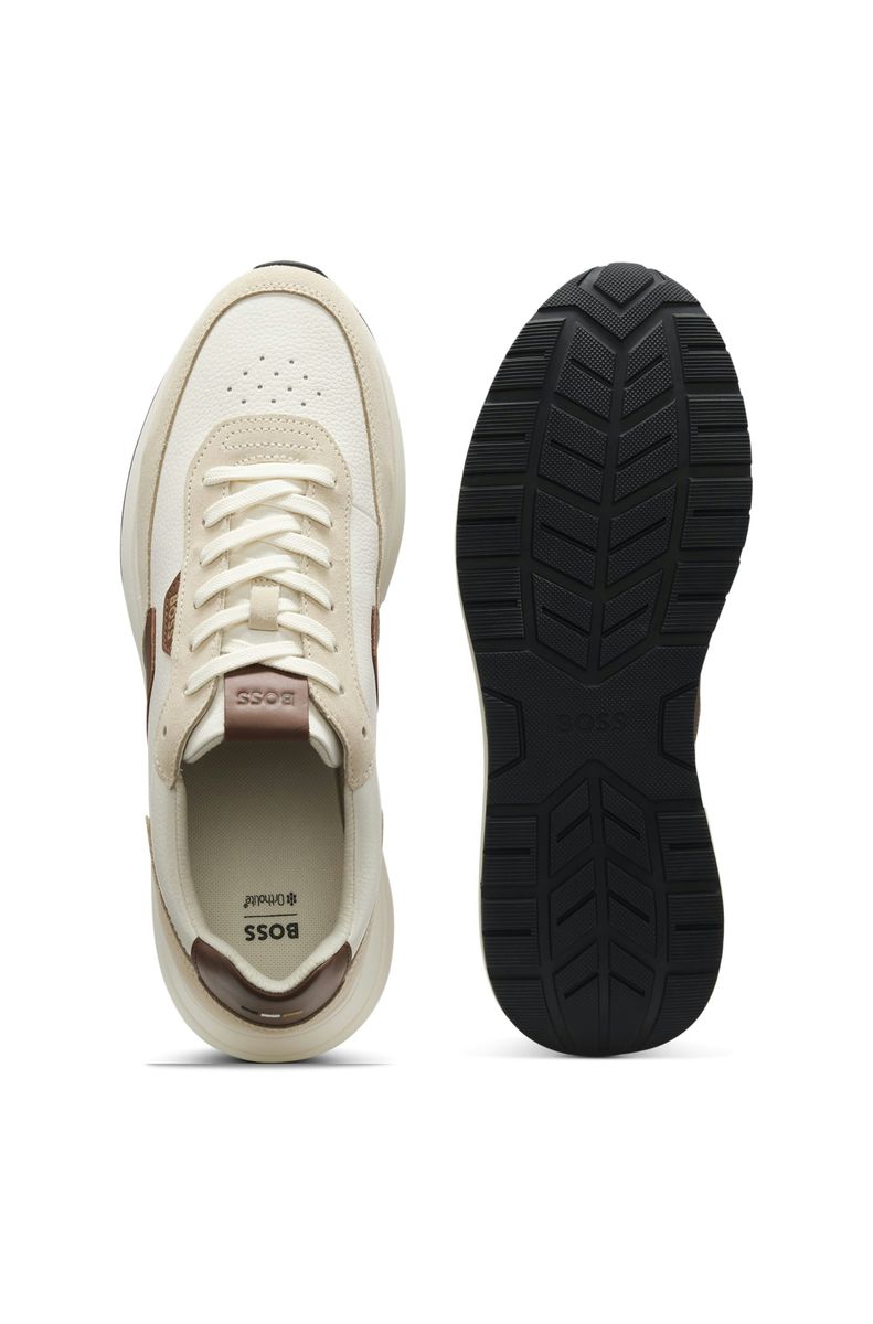 Moderne Low-Top-Sneaker aus Leder