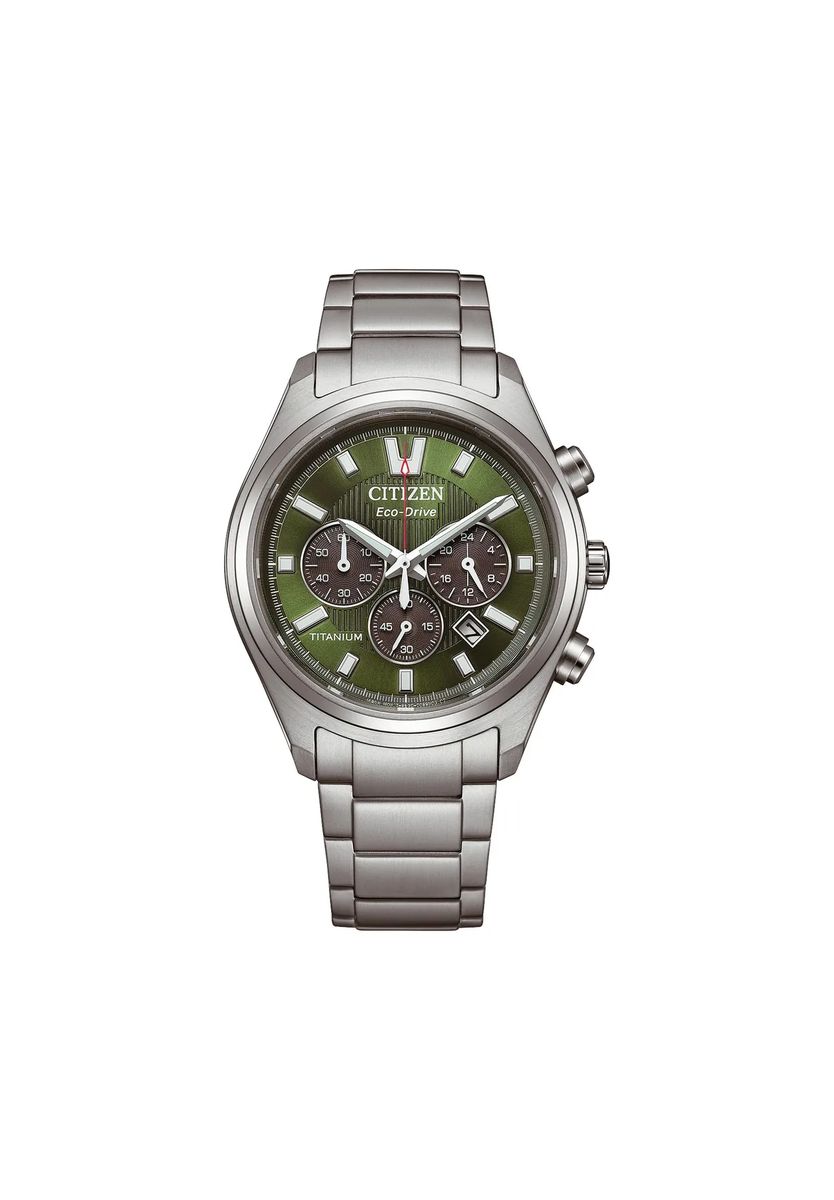 Eco-Drive Titan Chronograph Armbanduhr