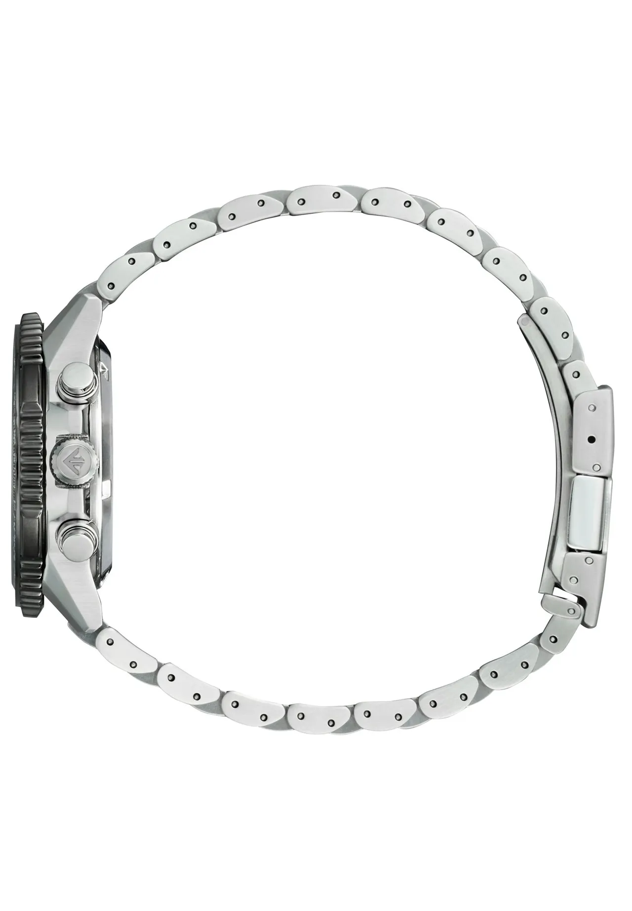 Flieger-Chronograph mit Metallarmband