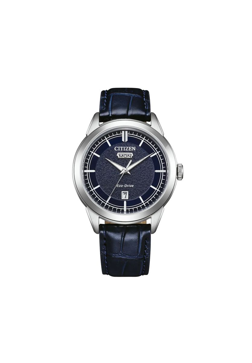 Klassische Eco-Drive Analoge Armbanduhr