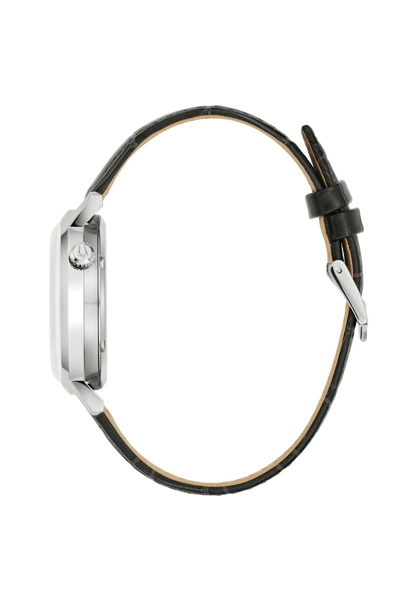 Klassische Automatik-Armbanduhr mit Sichtfenster