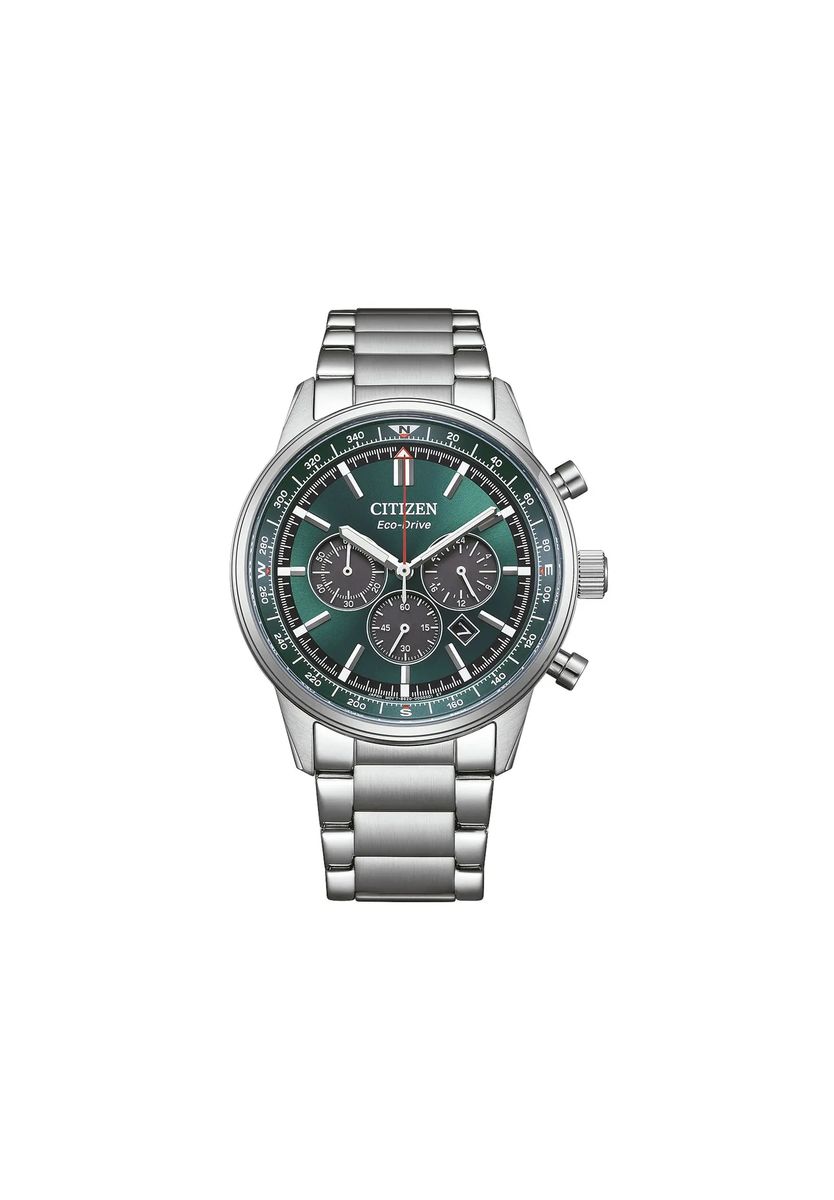 Solar-Chronograph mit Kompass-Skala