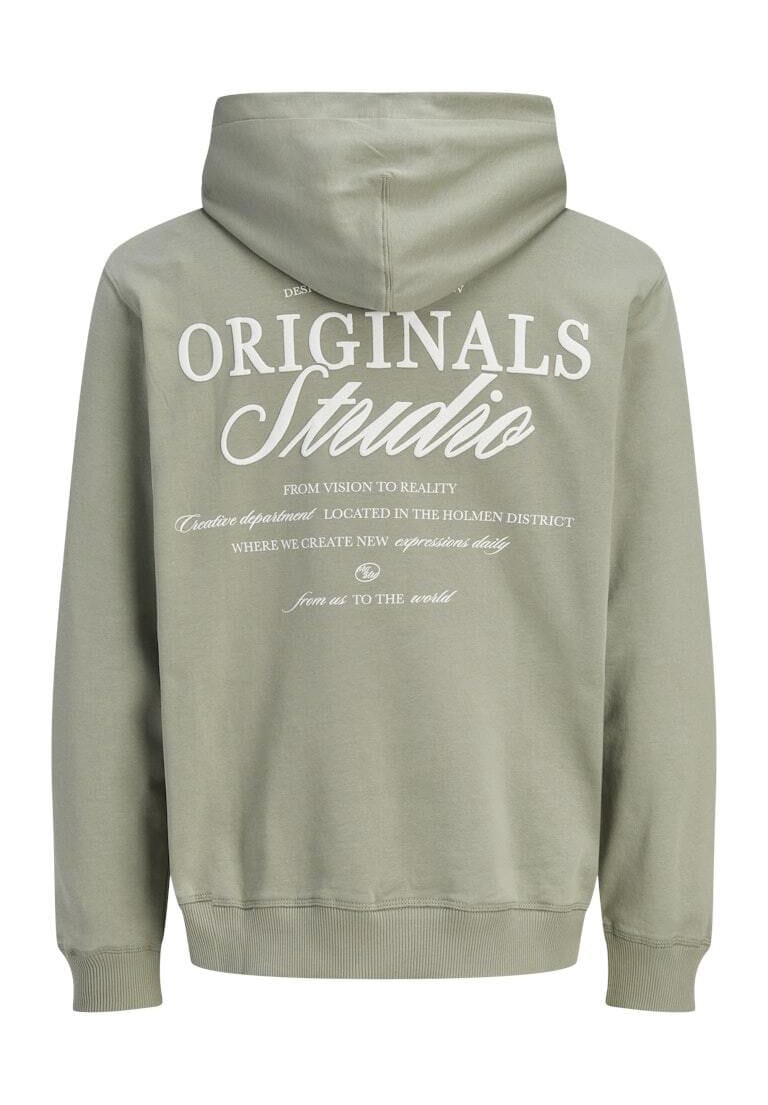 ORIGINALS by JACK & JONES Hoodie, Kängurutasche, für Herren, grün, L