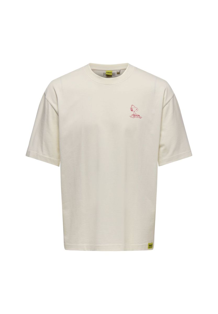 T-Shirt mit lockerem Peanuts-Print