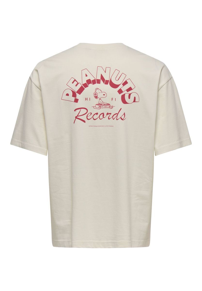 T-Shirt mit lockerem Peanuts-Print