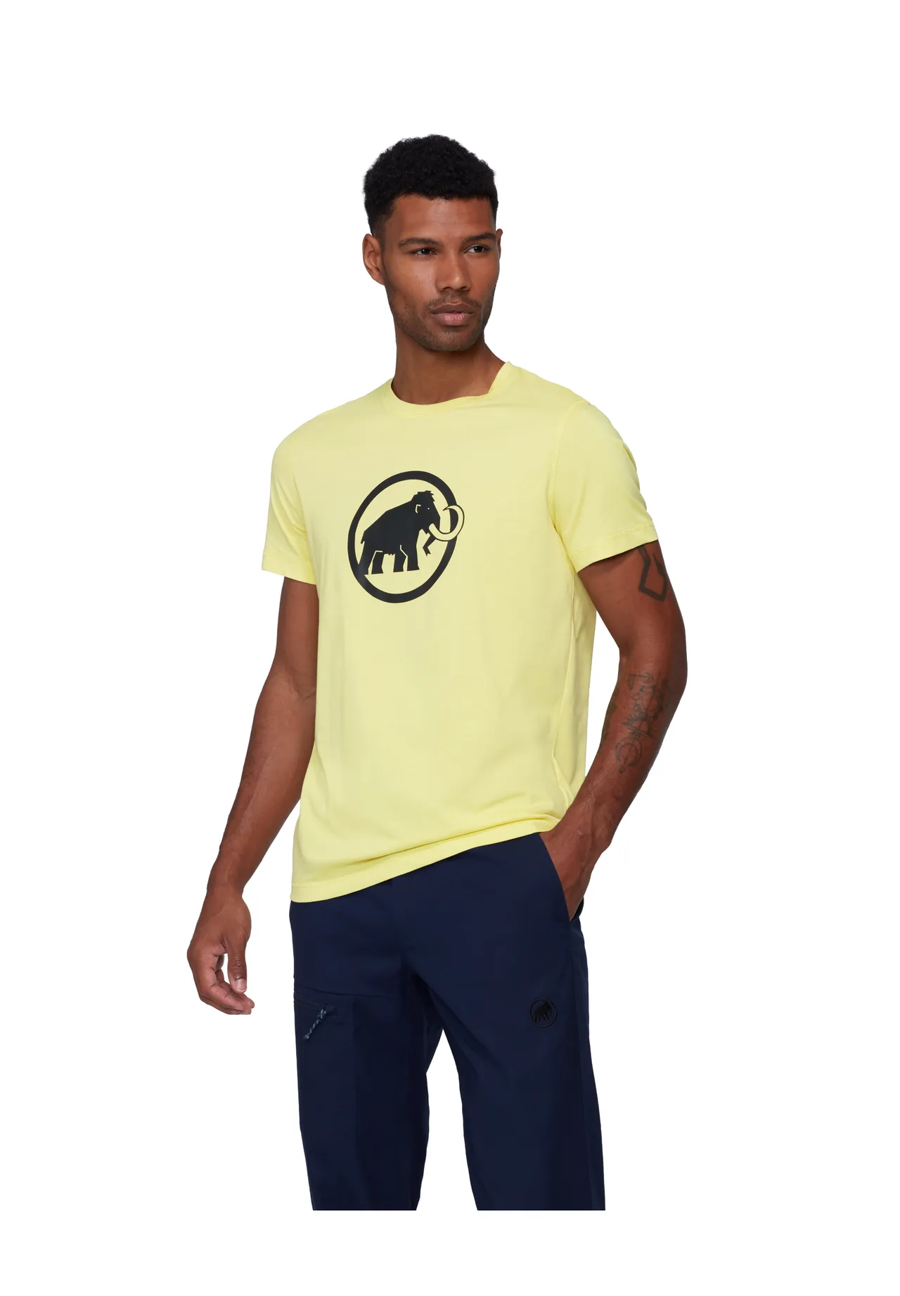 Baumwoll-T-Shirt mit Logo-Print