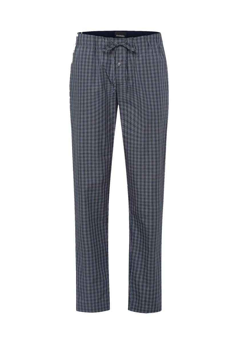 Karierte Web-Loungehose aus Baumwolle