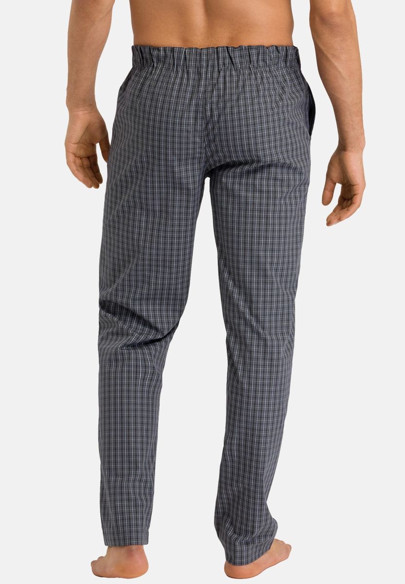 Karierte Web-Loungehose aus Baumwolle