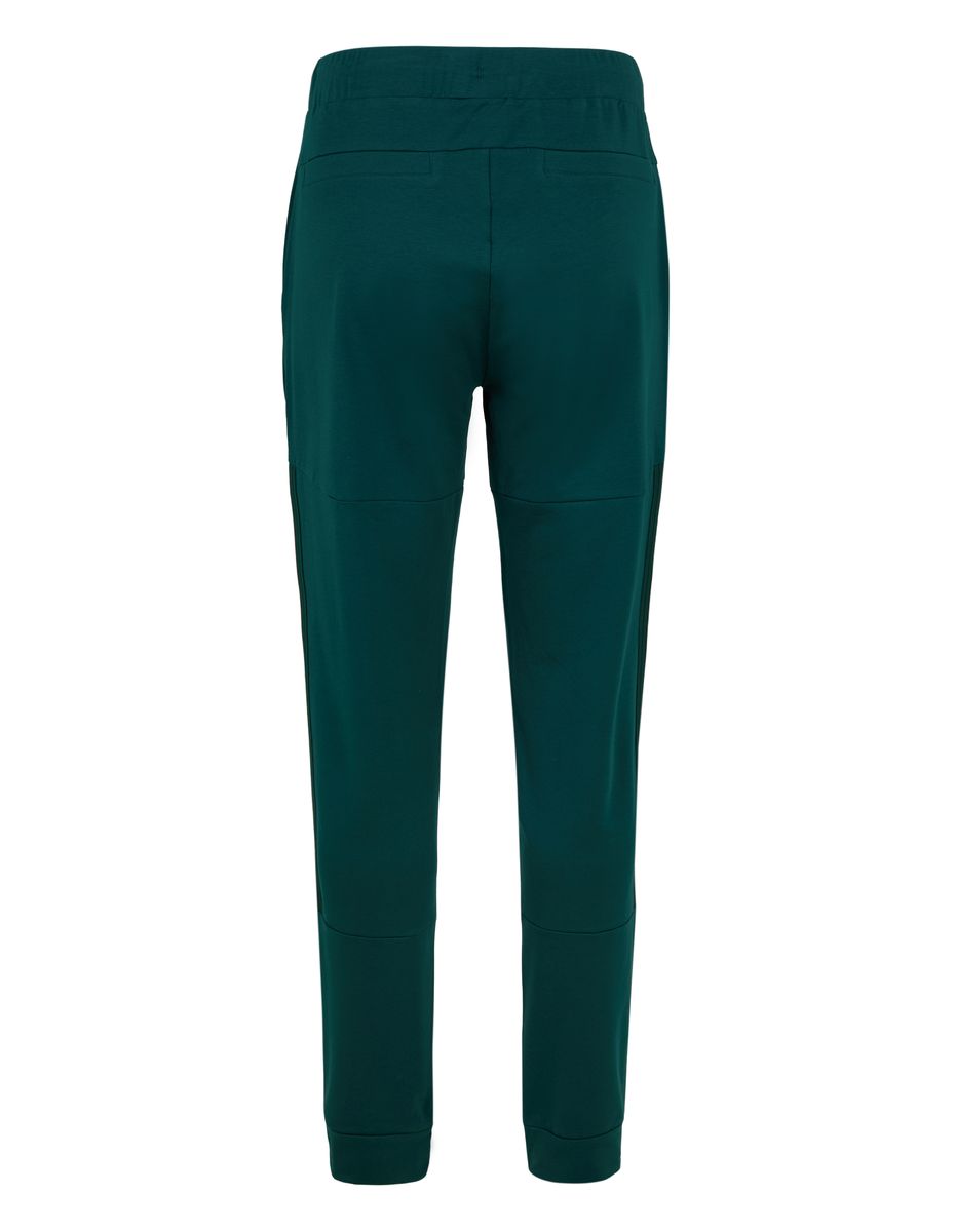 Schlichte Tapered Baumwoll-Mix Jogginghose