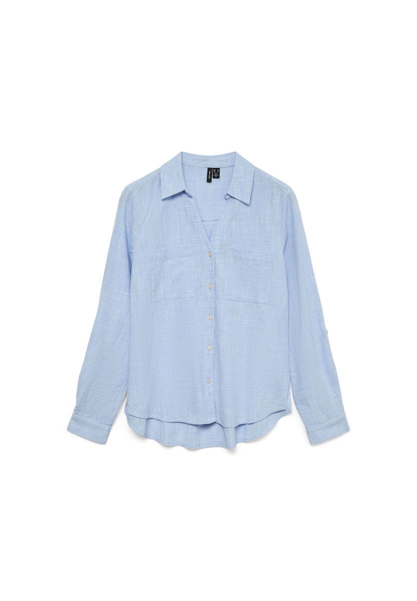 Langarmhemd mit lockerer Passform