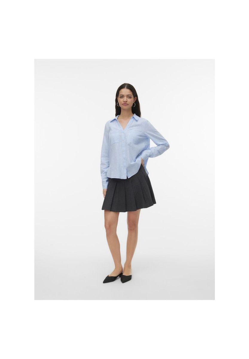 Langarmhemd mit lockerer Passform