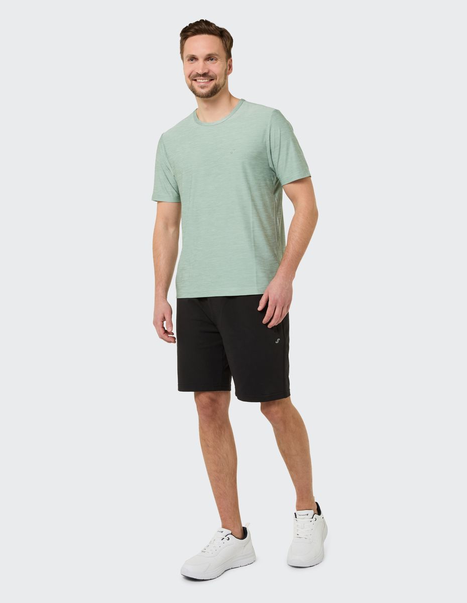 Funktionales Rundhals-Sportshirt