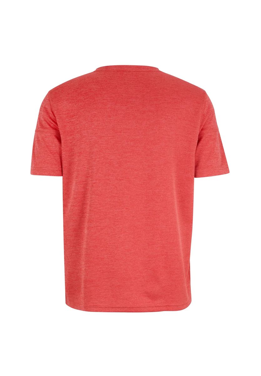 Sportliches Funktionsshirt mit V-Ausschnitt