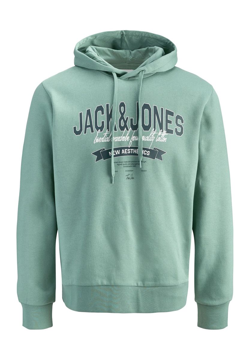 Lässiger Kapuzenpullover mit Grafikprint