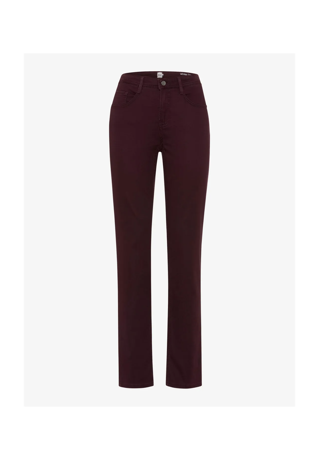 Elegante Straight-Leg Five-Pocket-Hose