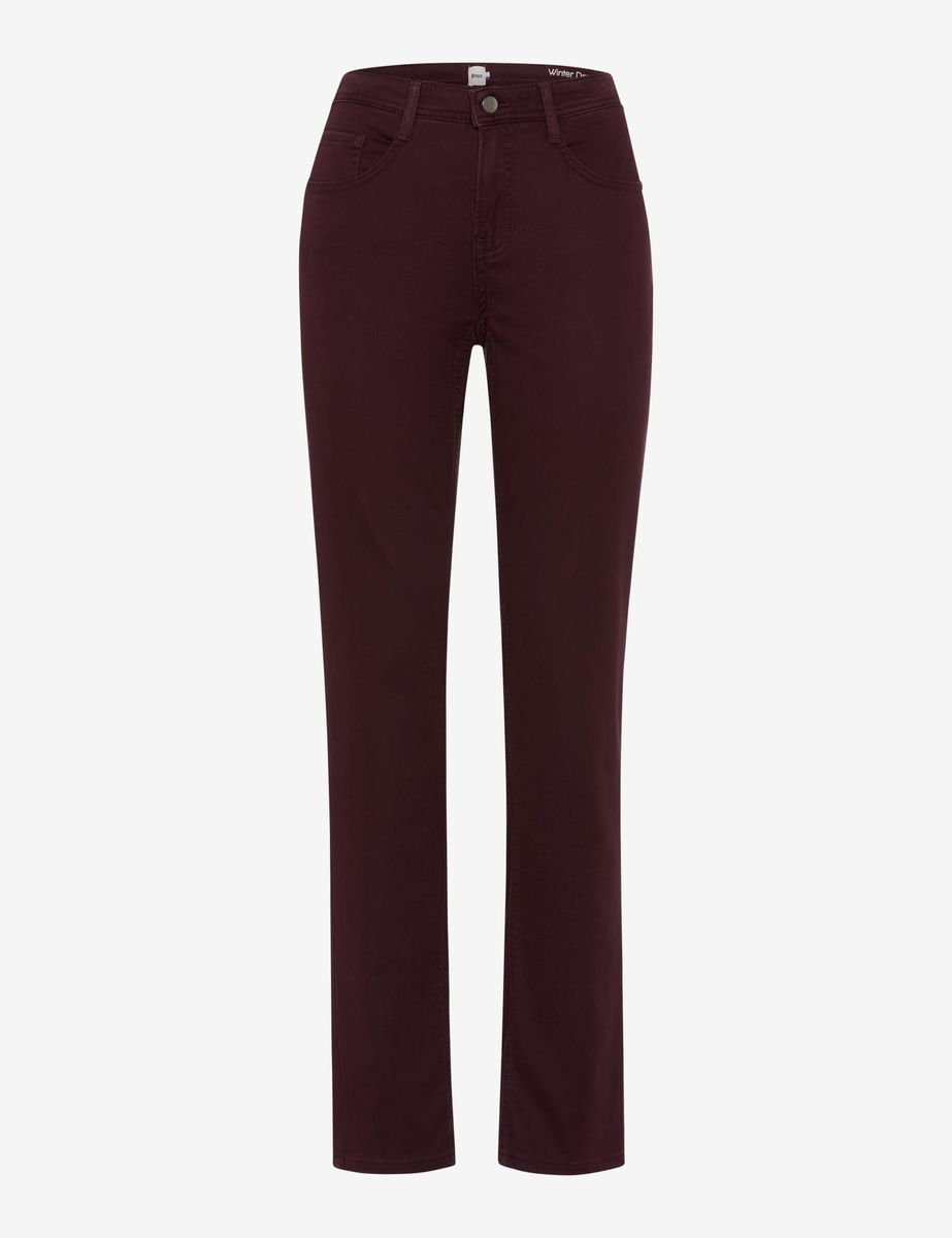 Elegante Straight-Leg Five-Pocket-Hose