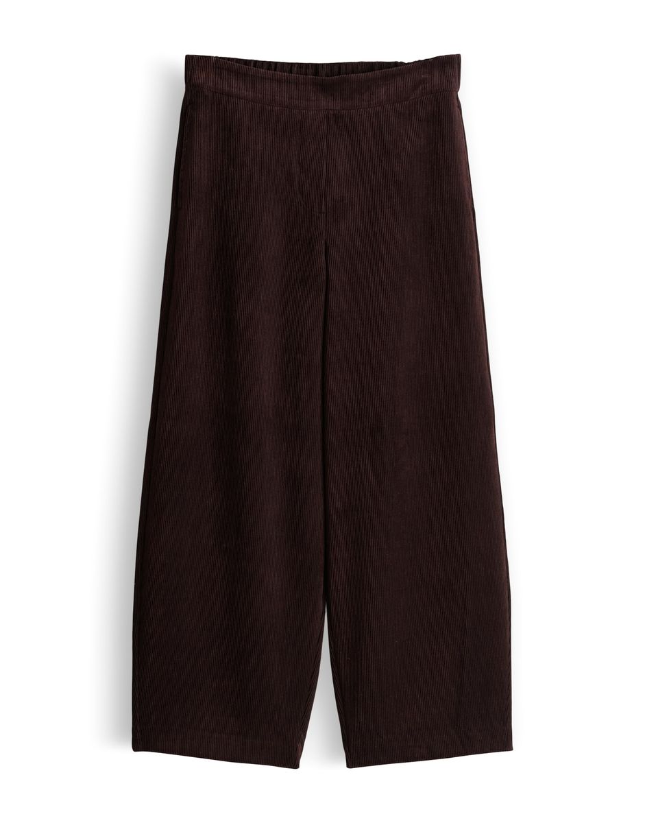 Cordhose mit ovalem Bein