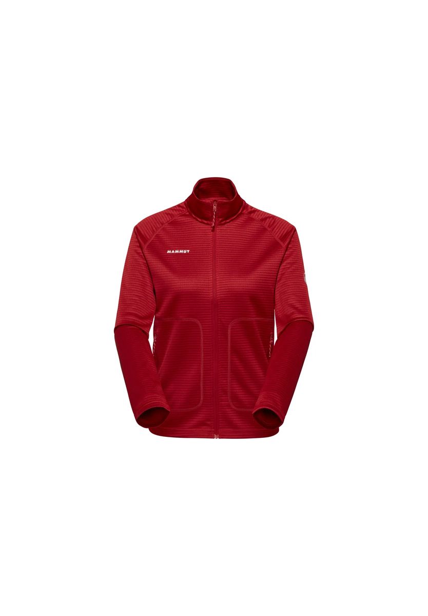 Technische Fleecejacke mit Reißverschluss