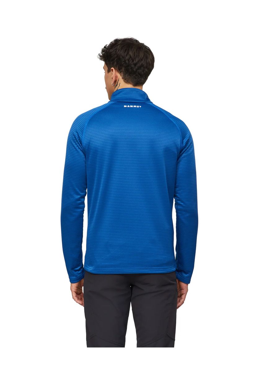 Technische Fleecejacke mit Gitterstruktur