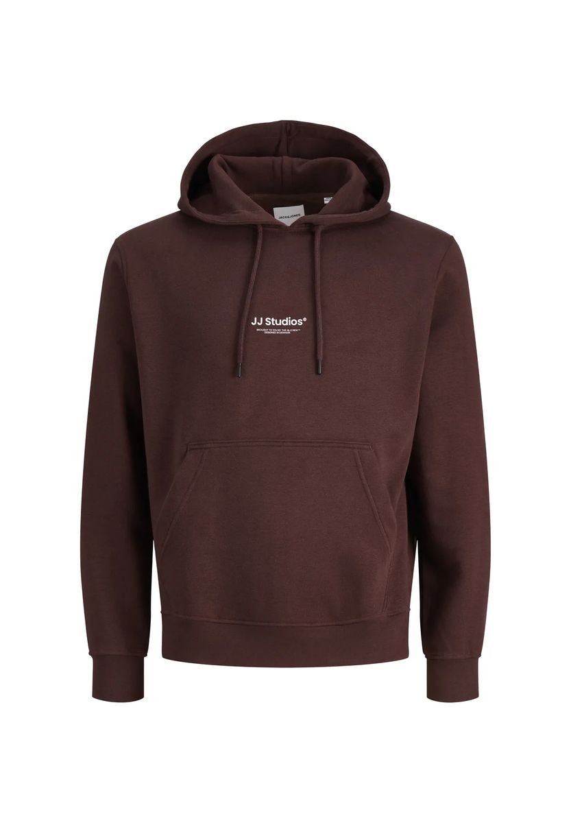 Minimalistischer Hoodie mit Logo-Print