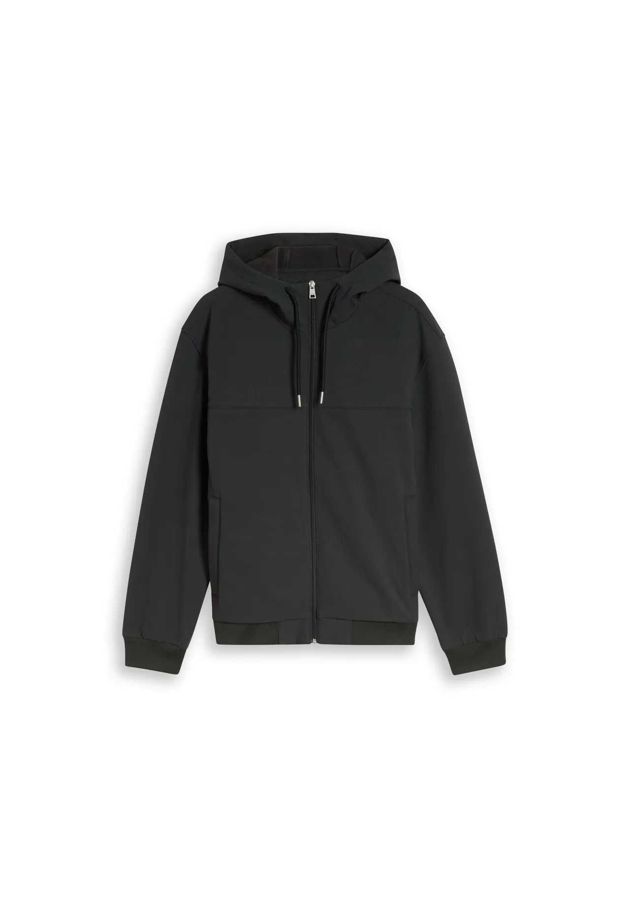 Wasserabweisende Softshelljacke mit Kapuze
