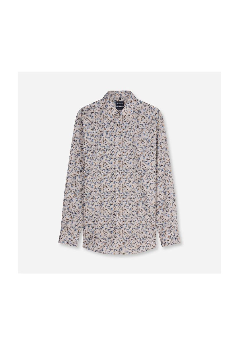 Modern-Fit-Hemd mit Blumenmuster